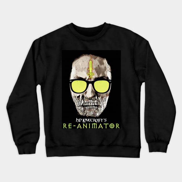 Re-Animator Crewneck Sweatshirt by radar180